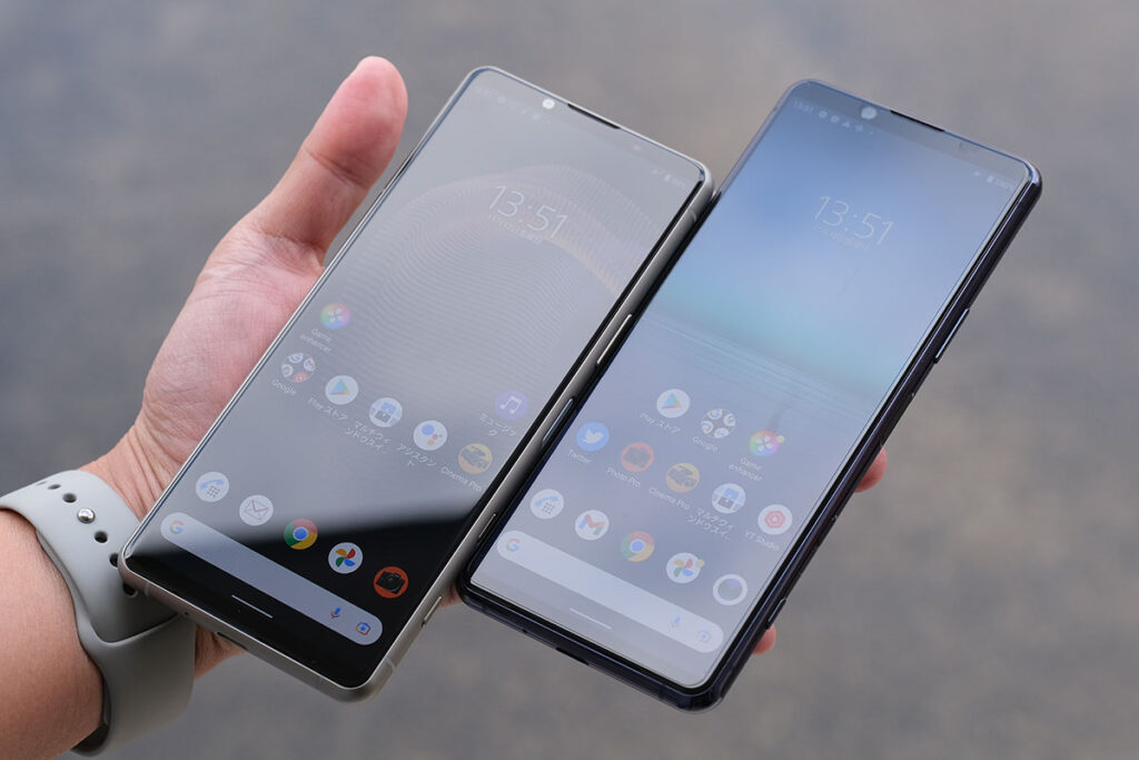 Xperia 5 III・Xperia 5 II