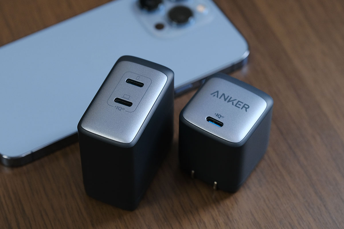 PowerPort III 2-Port 65WとNano II