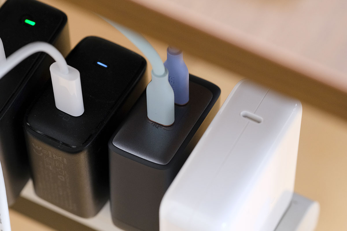 Anker PowerPort III 2-Port 65Wを電源タップで使う