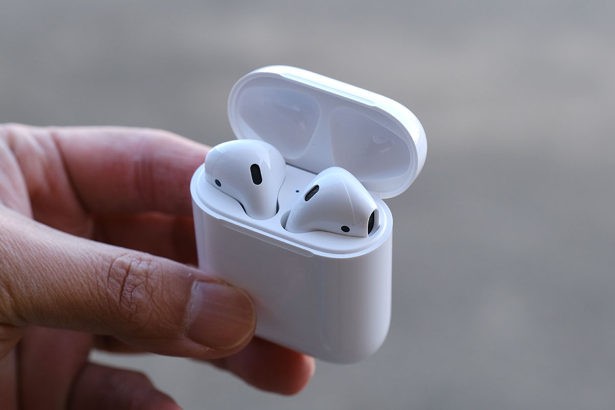 AirPods(第2世代)蓋を開けたところ