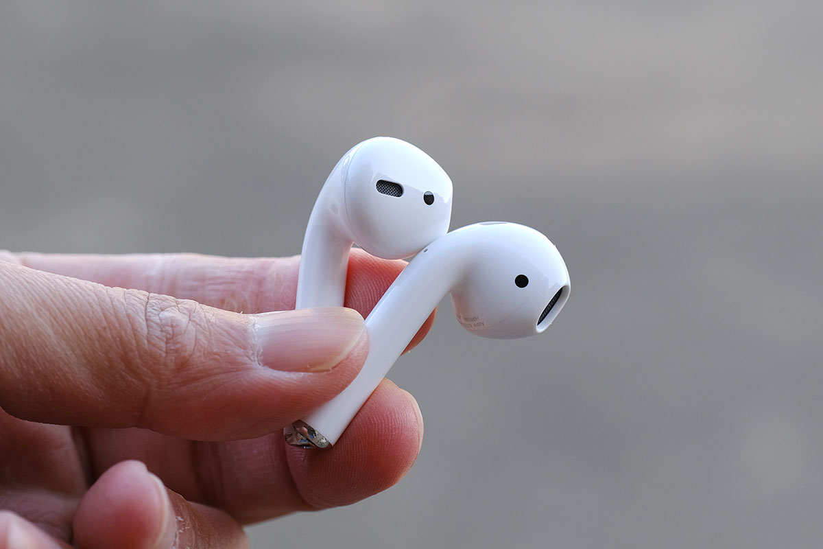 AirPods(第2世代)イヤホンの形状