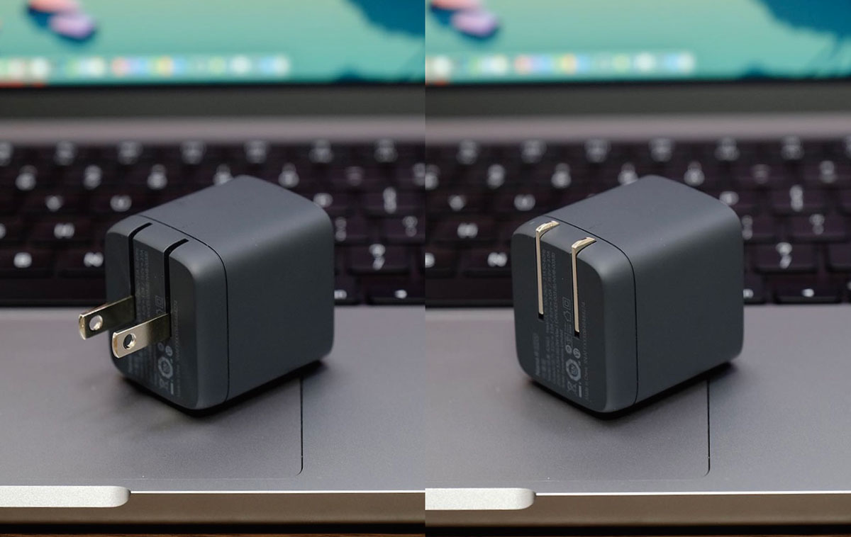 Anker Nano II 65Wのプラグ