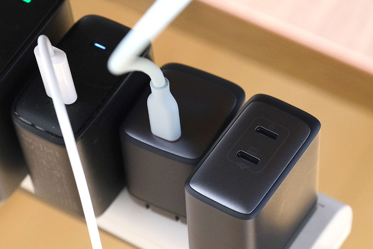 Anker Nano II 65Wを電源タップで使う