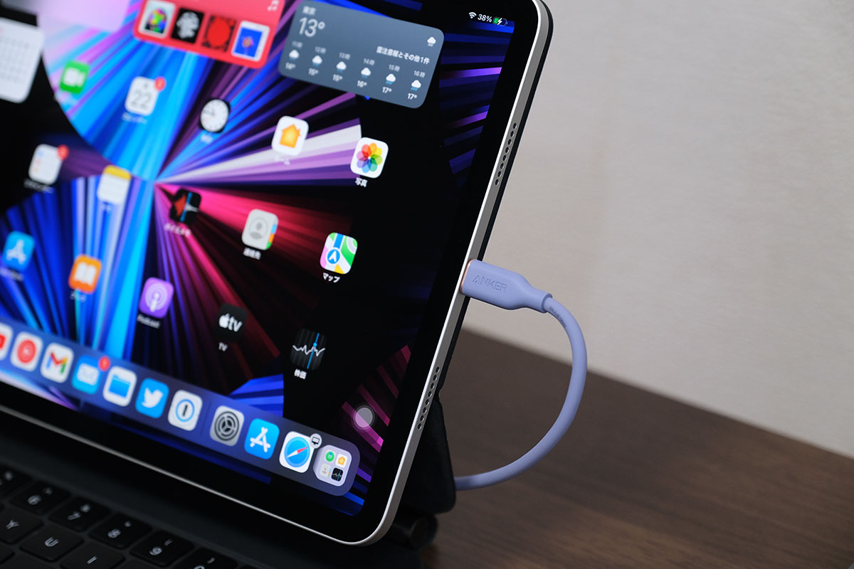 PowerLine III FlowとiPad Pro