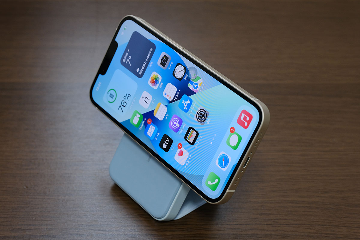 Anker 622 Magnetic Battery 横向きにして使う