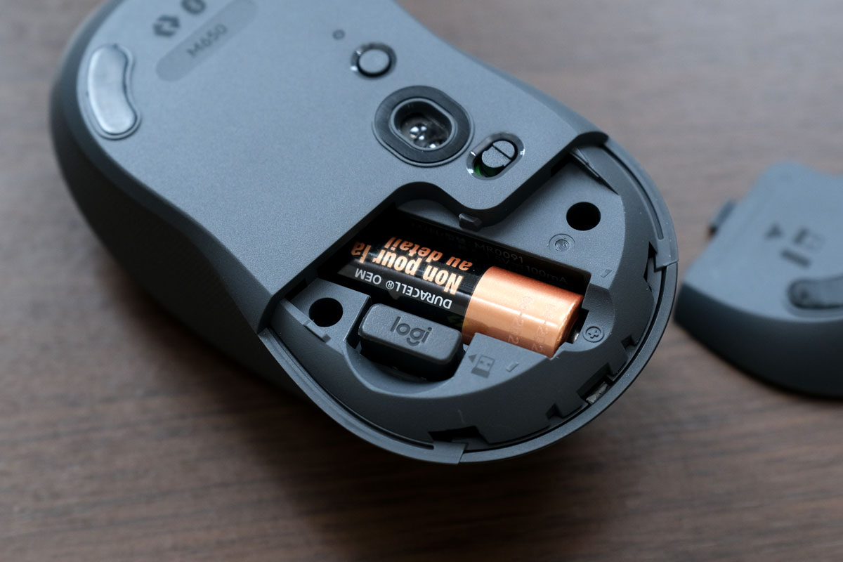 Logicool M650 単三電池