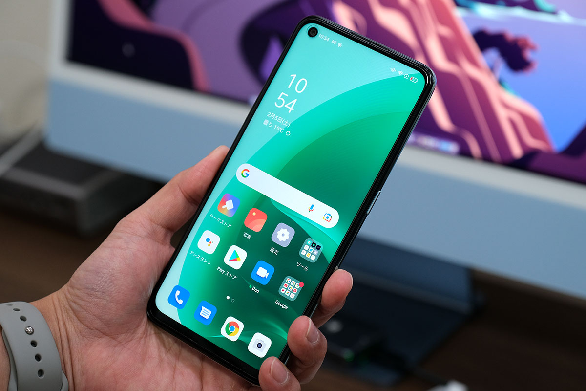 OPPO A55s 5G ディスプレイ