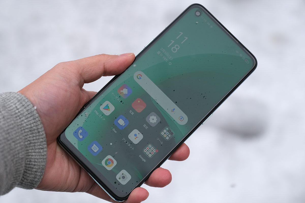 OPPO A55s 5G 液晶ディスプレイ
