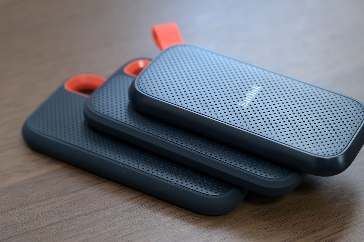 SanDiskのPortable SSD デザインの違い