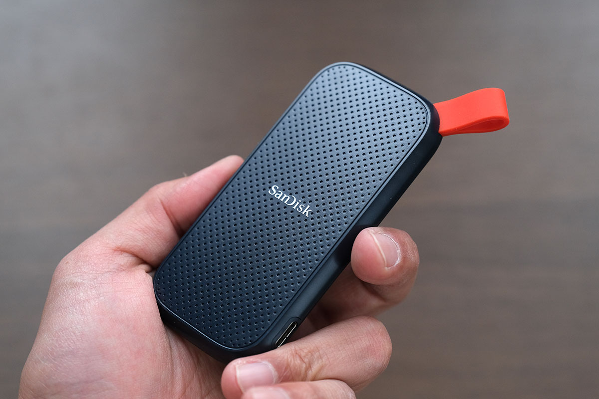 SanDisk Portable SSD E30 本体デザイン