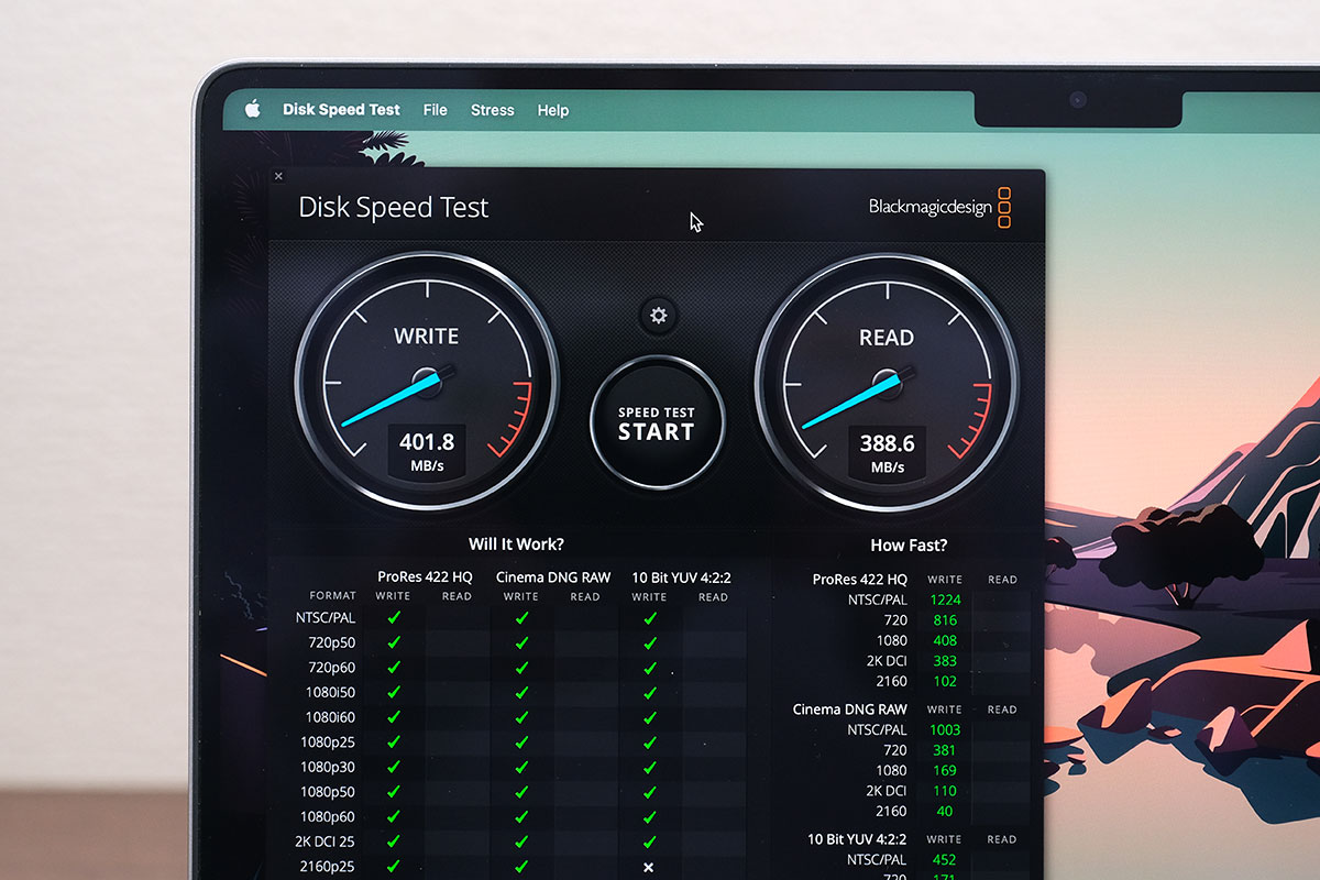 SanDisk Extreme Portable SSD E60 転送速度