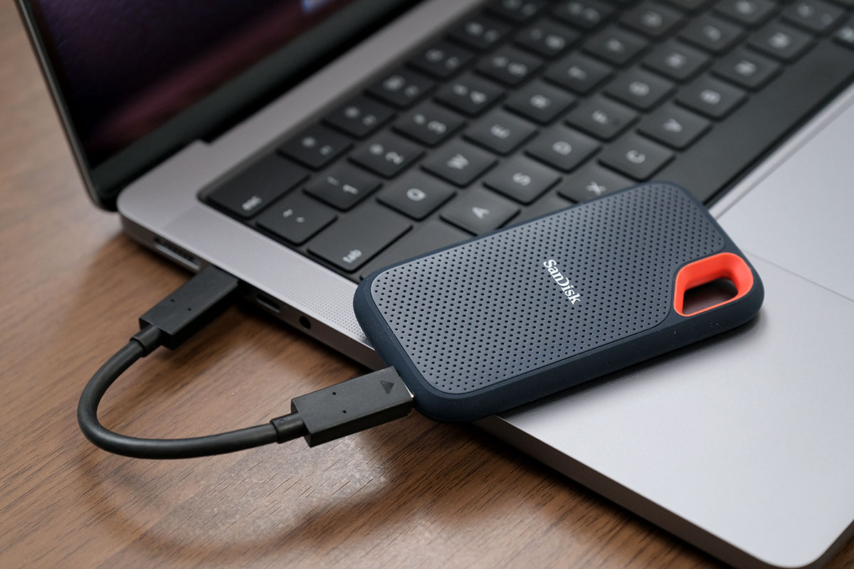 MacとSanDisk Portable SSD