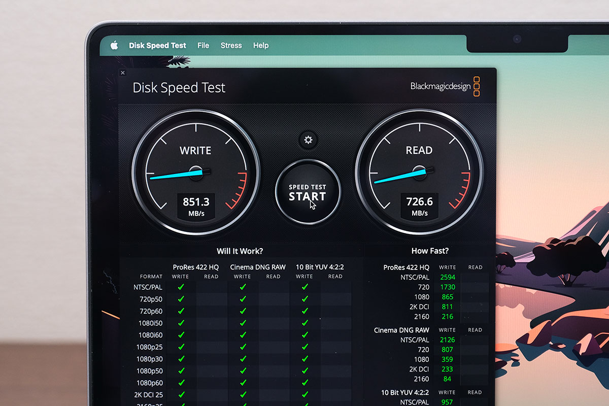 SanDisk Extreme Portable SSD E61 転送速度