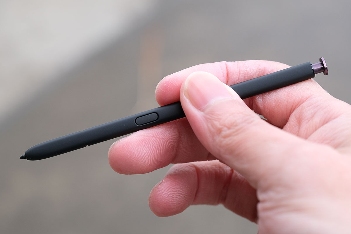 Galaxy S22 Ultra Sペンの形状