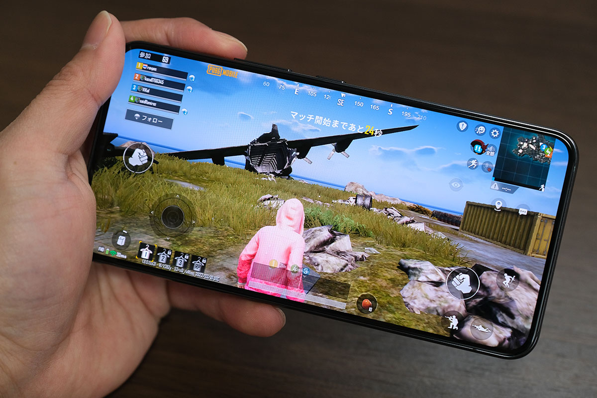 Galaxy S22でPUBGモバイル