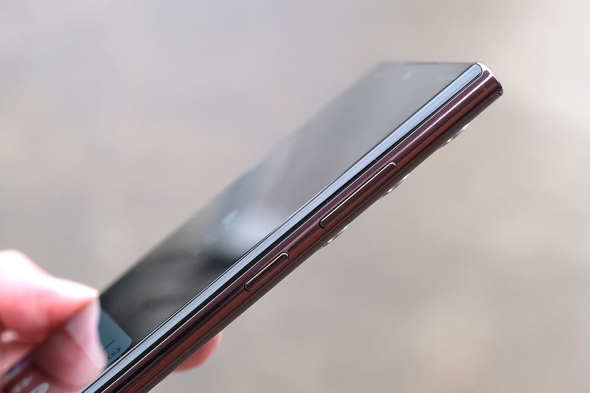 Galaxy S22 Ultra 操作ボタン