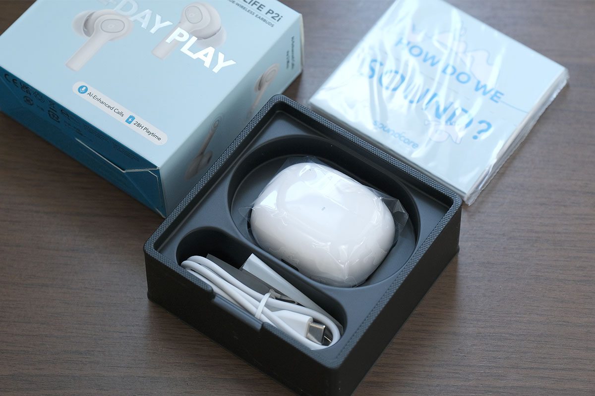 Soundcore Life P2i 同梱品
