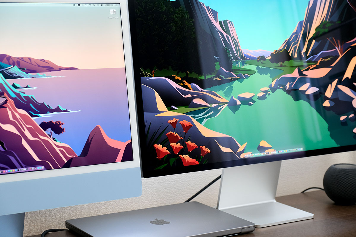 Studio Displayは顎がない