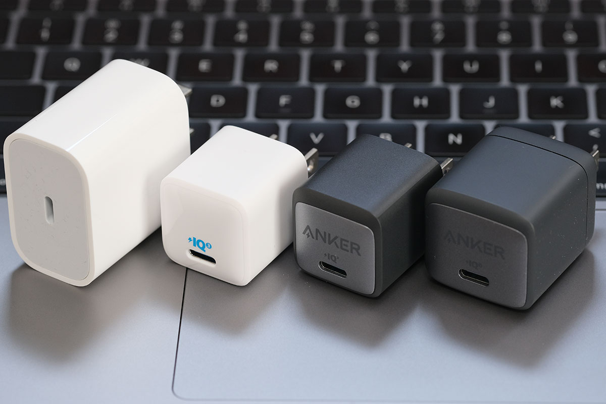Apple 20W vs PowerPort Ⅲ Nano vs Anker 711 Charger(Nano II 30W)