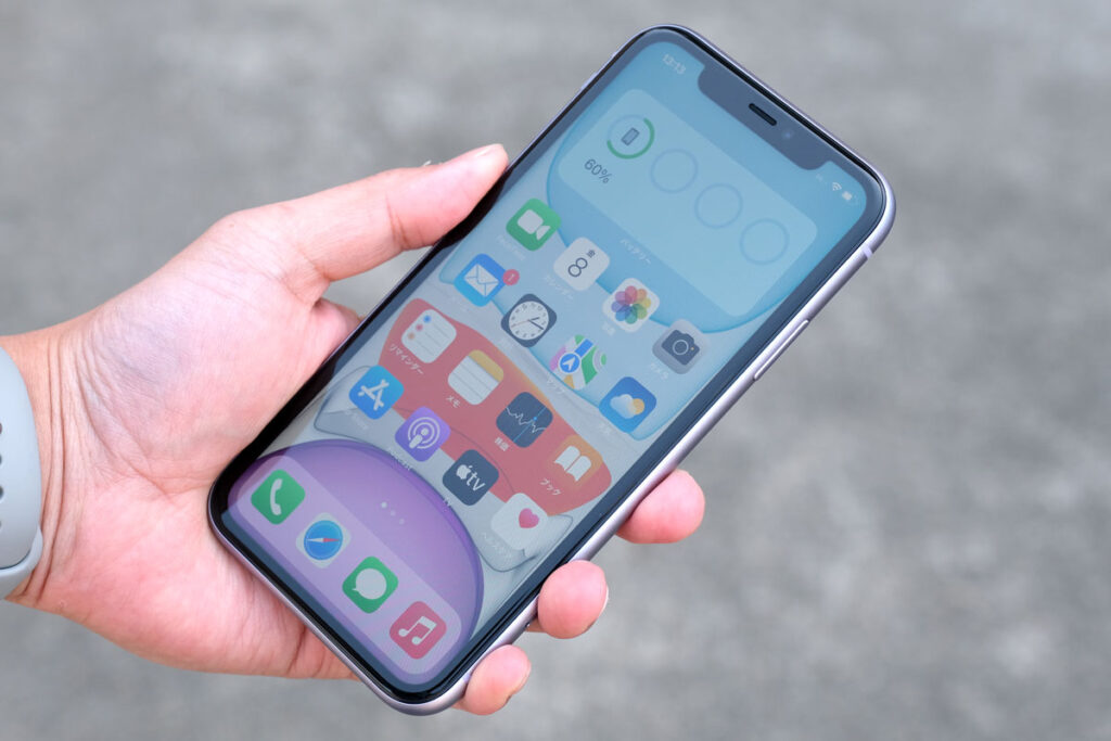 iPhone 11のサイズ感