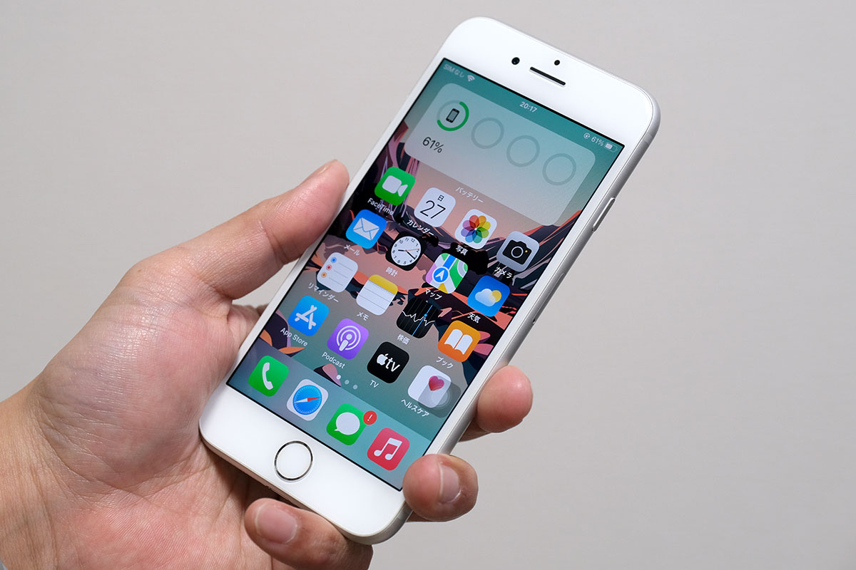 iPhone 7 サイズ感