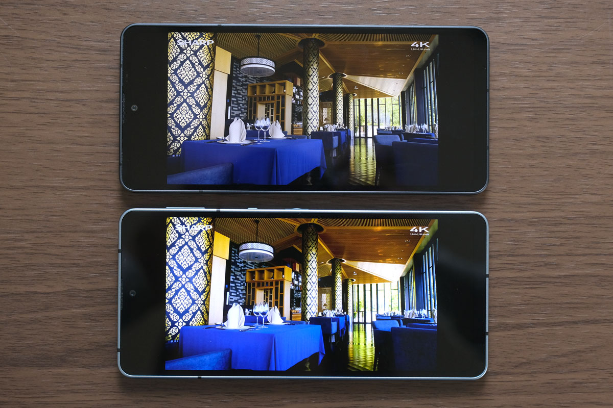AQUOS sense6s HDR再生に非対応