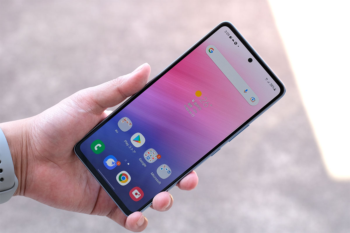 Galaxy A53 ディスプレイ