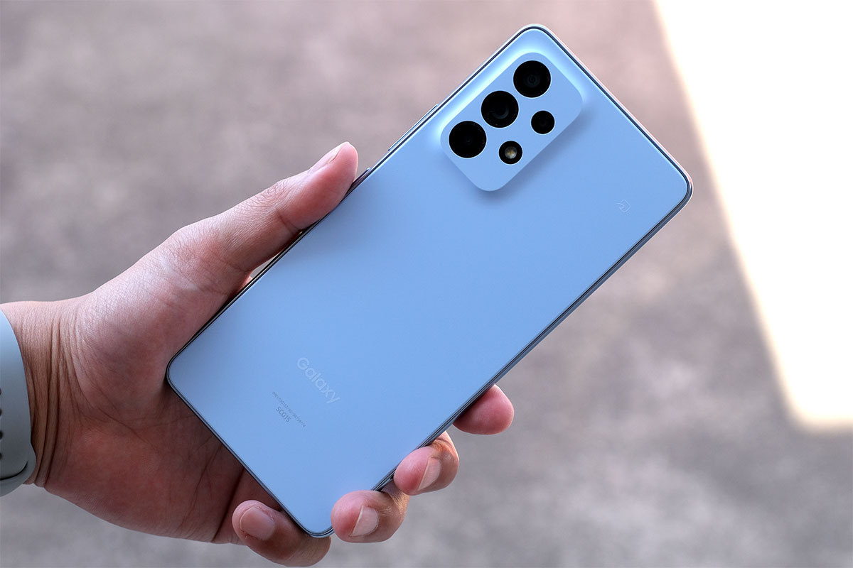 Galaxy A53 筐体デザイン