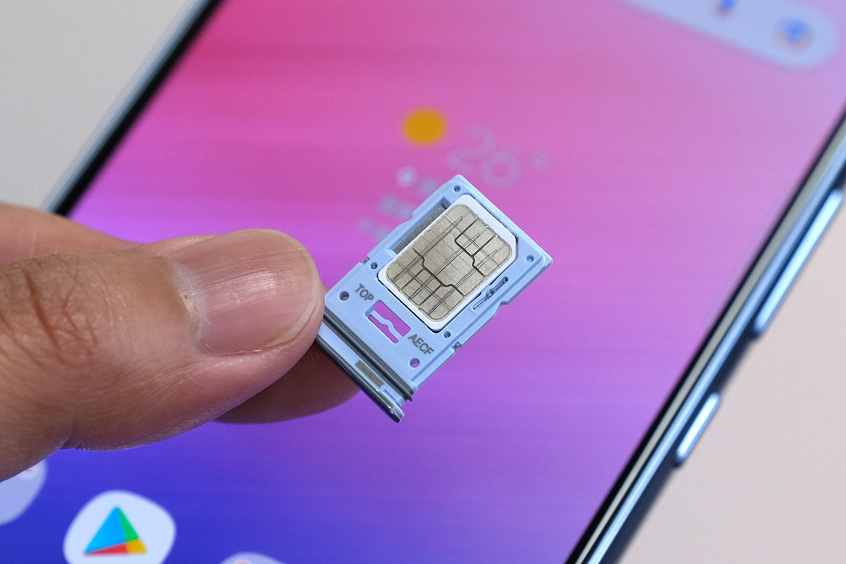 Galaxy A53 SIMカードスロット