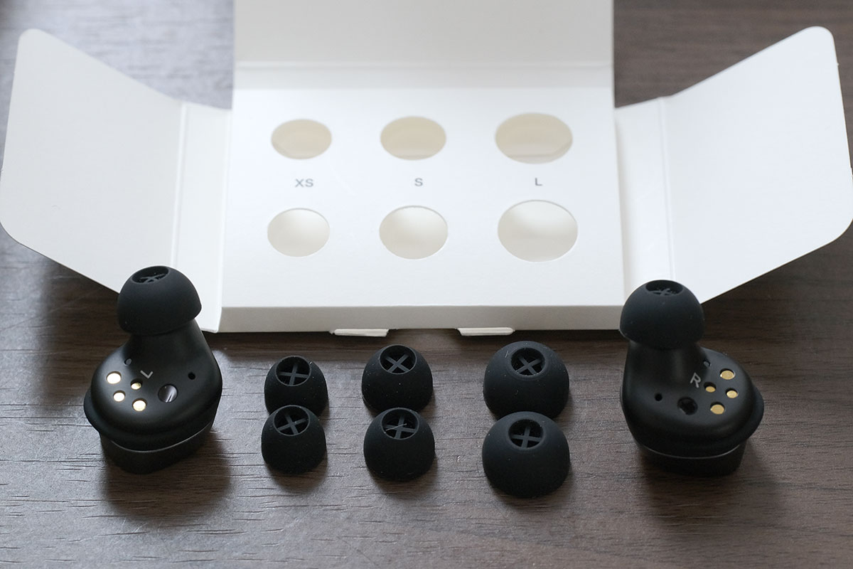 MOMENTUM True Wireless 3 シリコン製のイヤーチップ
