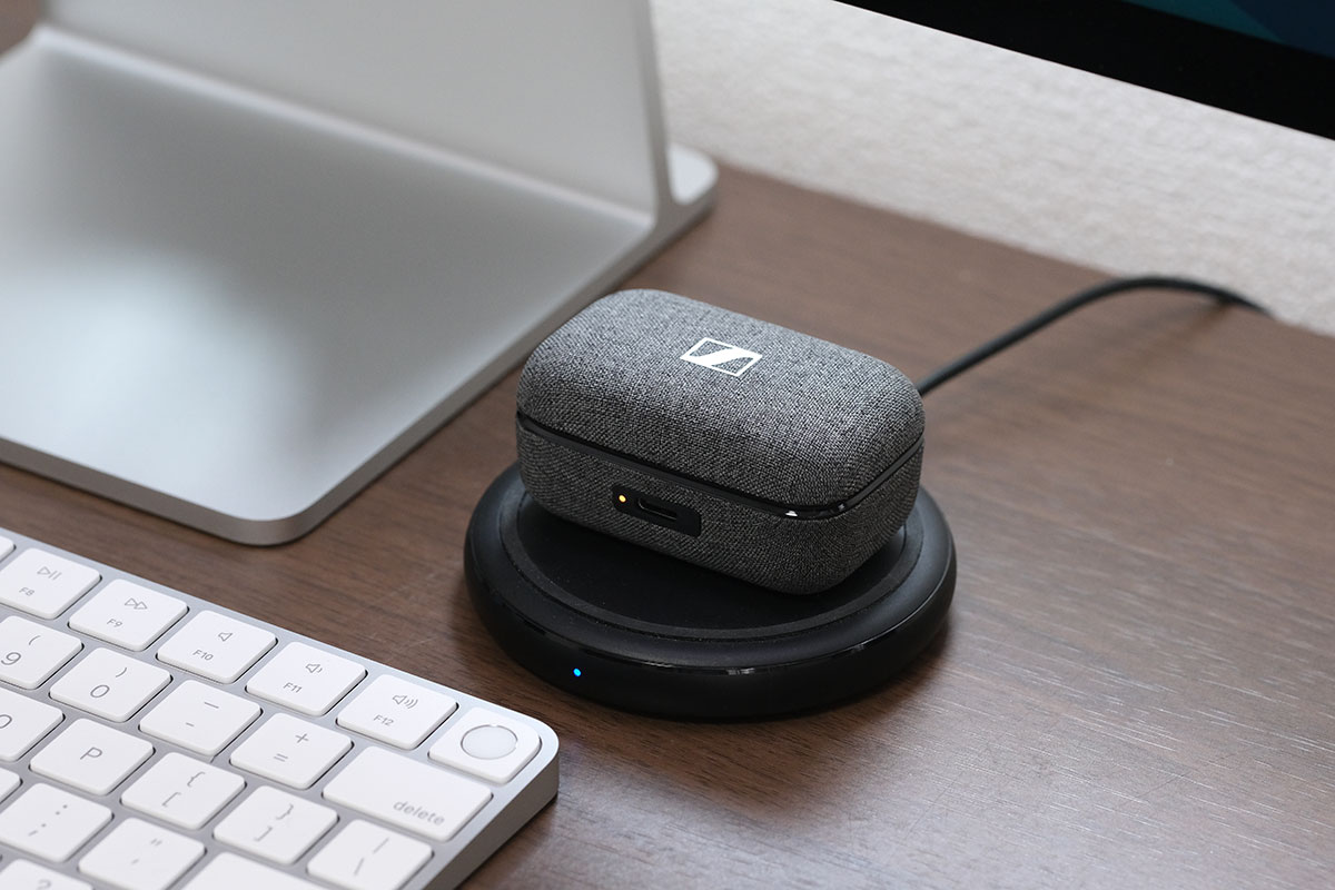 MOMENTUM True Wireless 3 ワイヤレス充電に対応