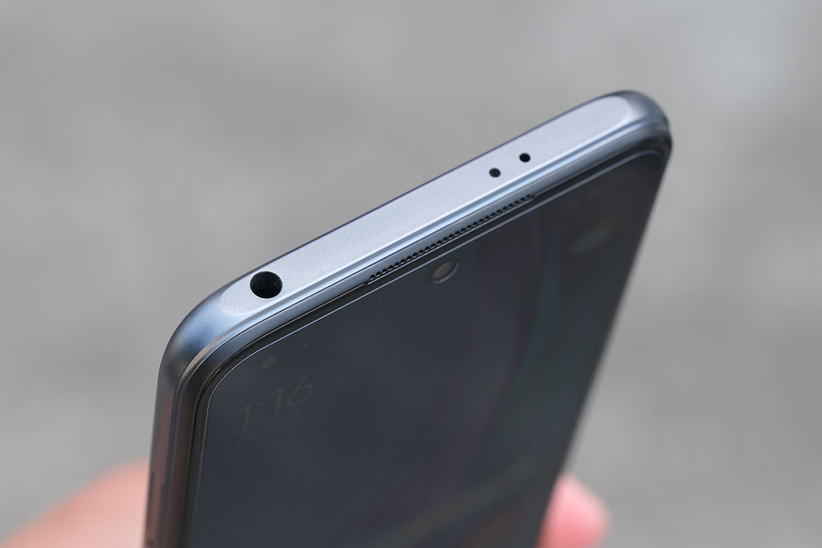 Redmi Note 10T 3.5mmオーディオジャック