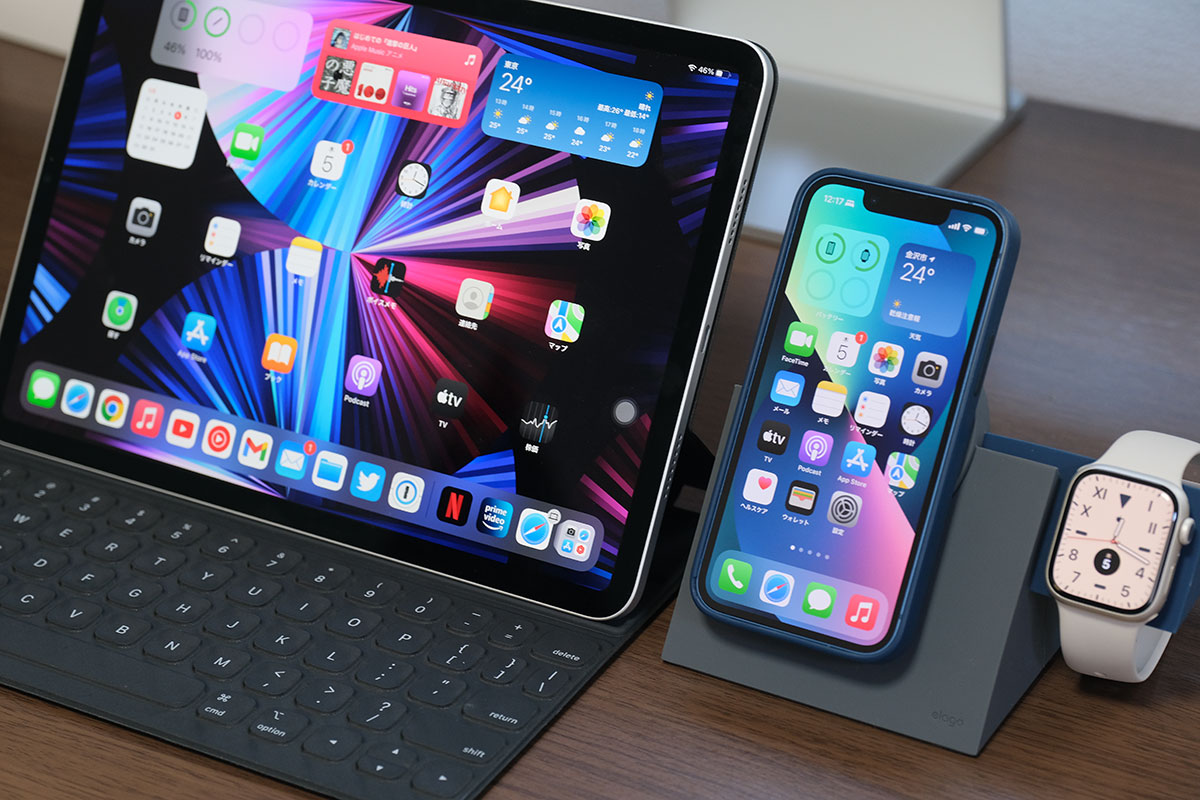 iPadとelago MS5