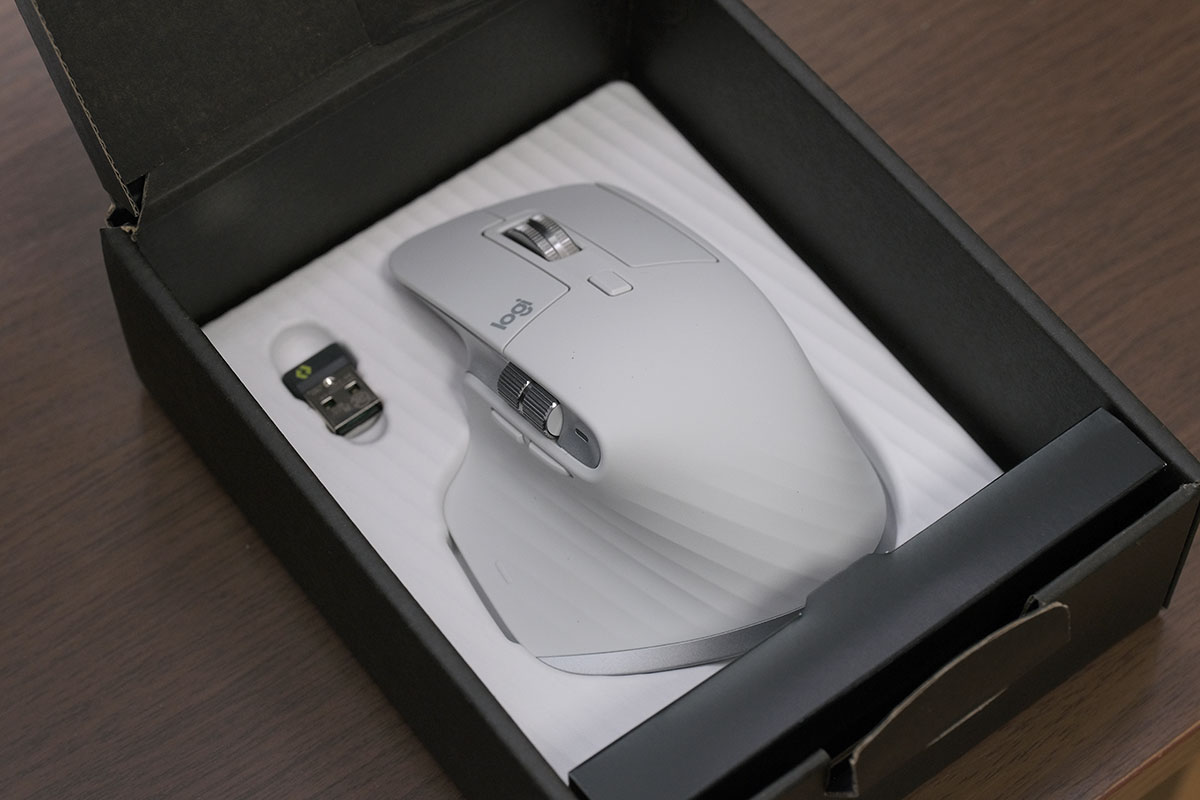 MX Master 3SとLogi Boltレシーバー