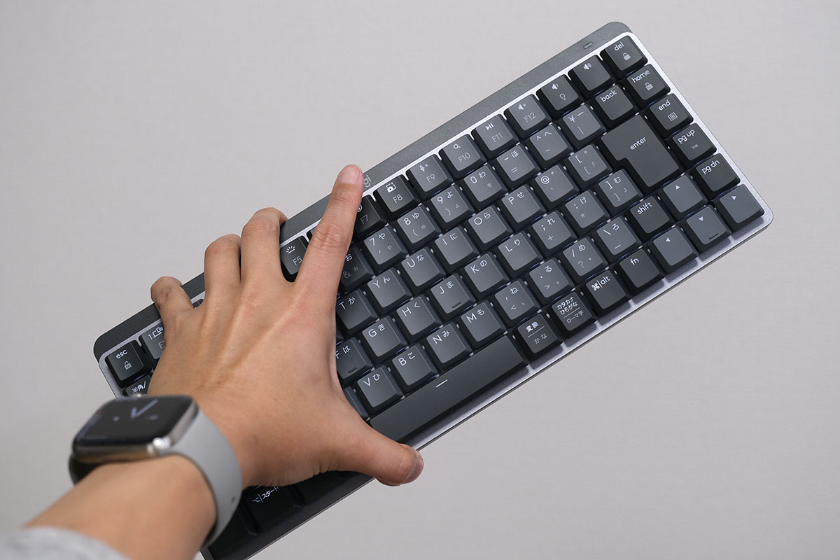 MX Mechanical Miniのサイズ感