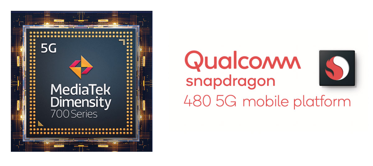 Dimensity 700 vs Snapdragon 480 5G