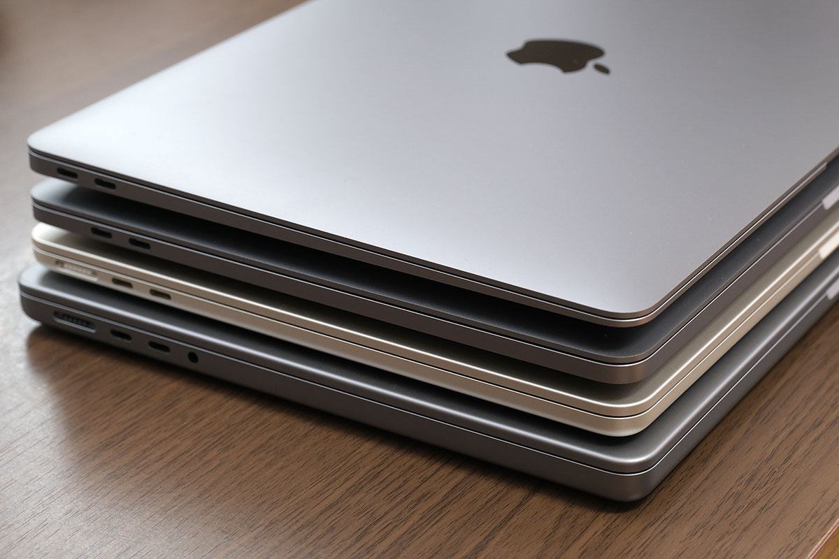 MacBook Air M2・M1・13 Pro・14 Pro