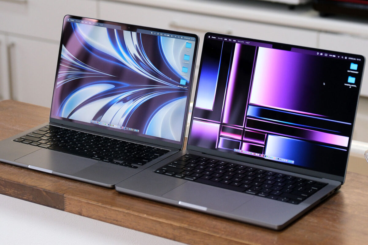 MacBook AirとMacBook Pro