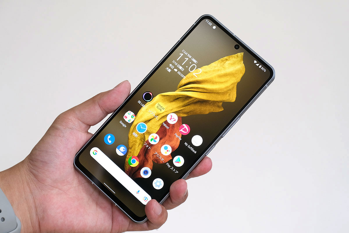 AQUOS R7 本体の大きさ