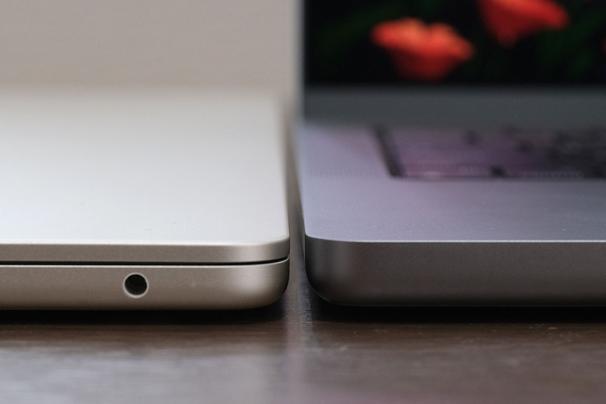 MacBook Air(M2)とMacBook Pro 14インチ