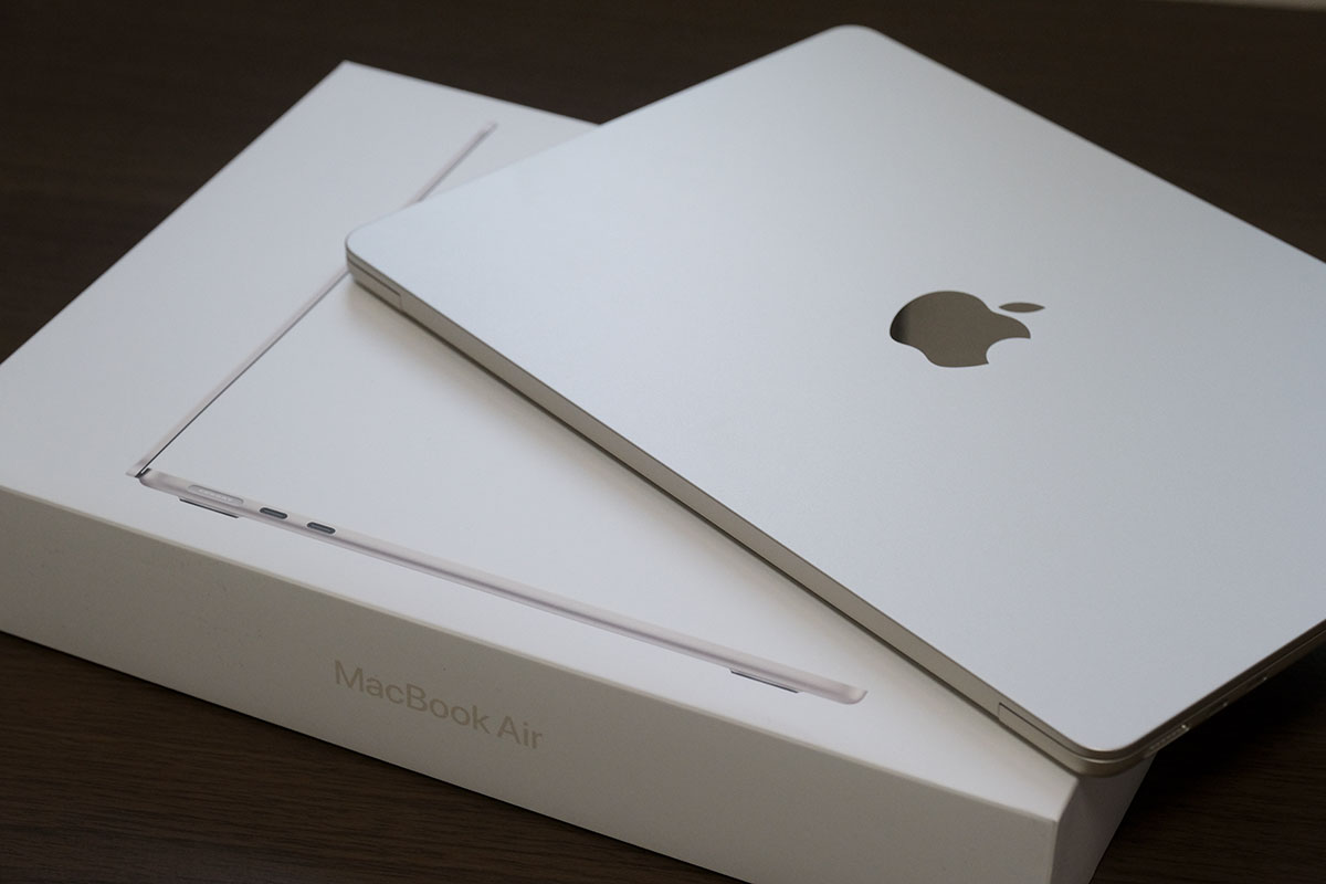 MacBook Air(M2)筐体デザイン