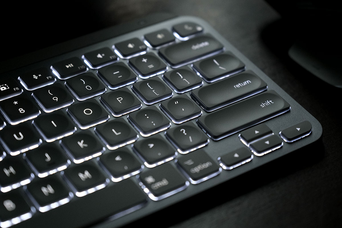 MX KEYS mini for Macのバックライト