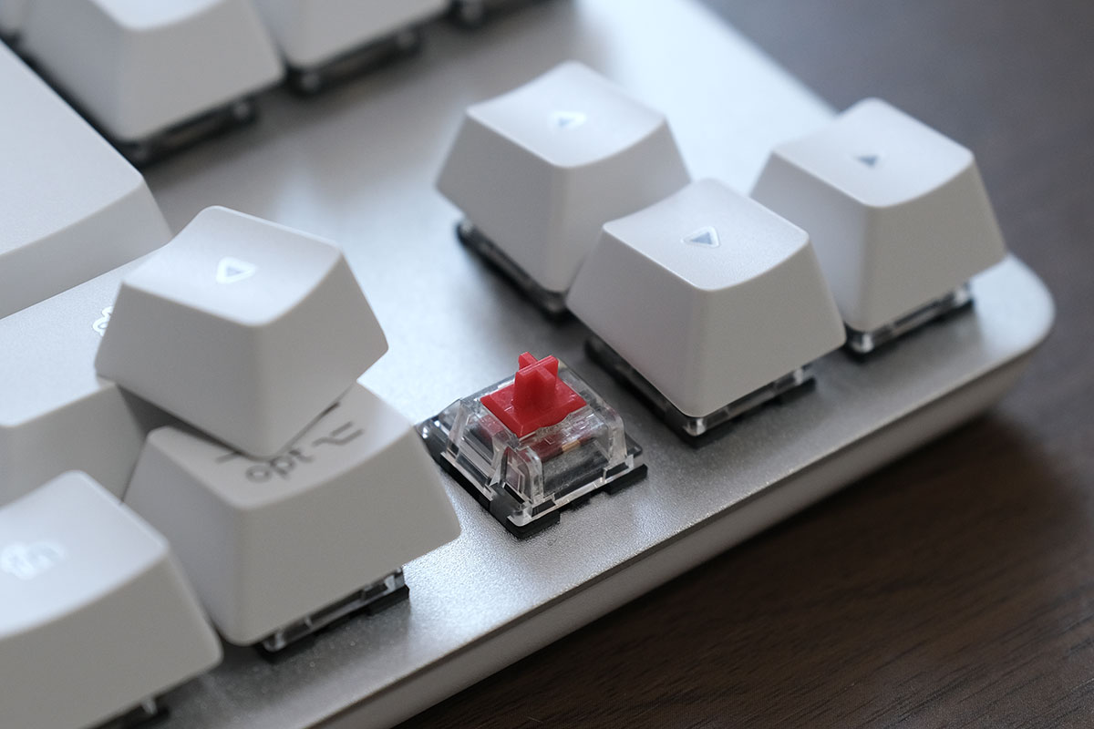 TTC製のメカニカルスイッチを採用
