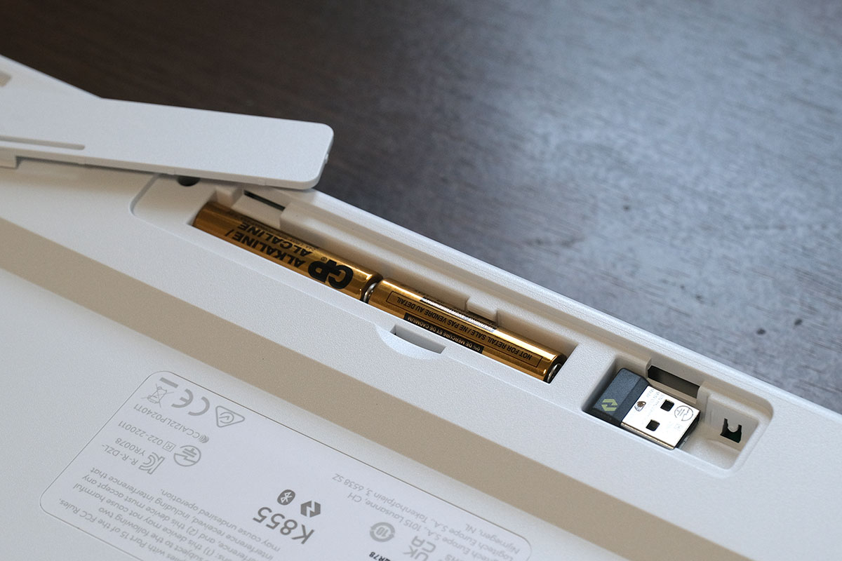 Signature K855 単4電池