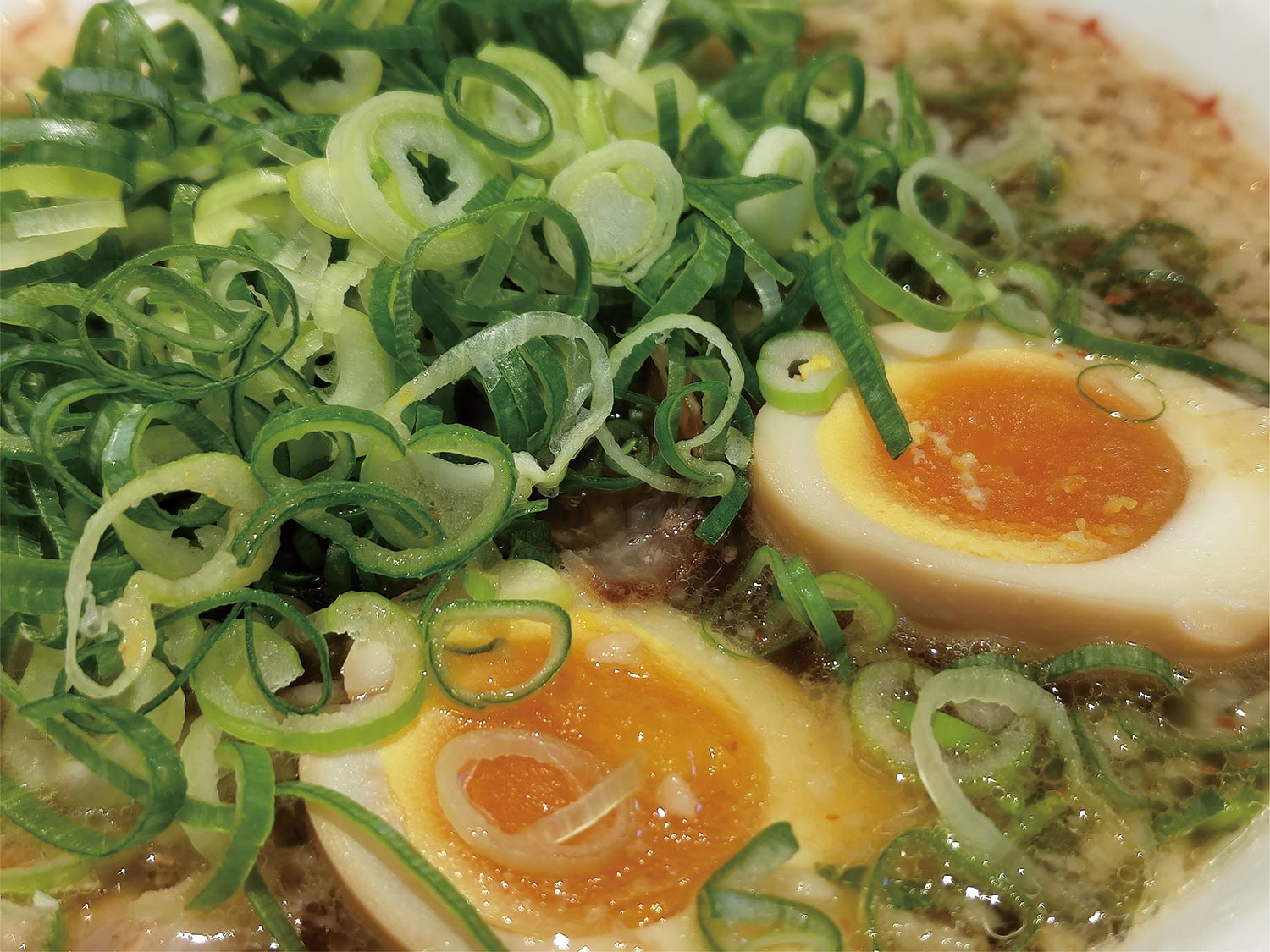 Nothing Phone (1) 広角デジタル2倍でネギラーメンを撮影