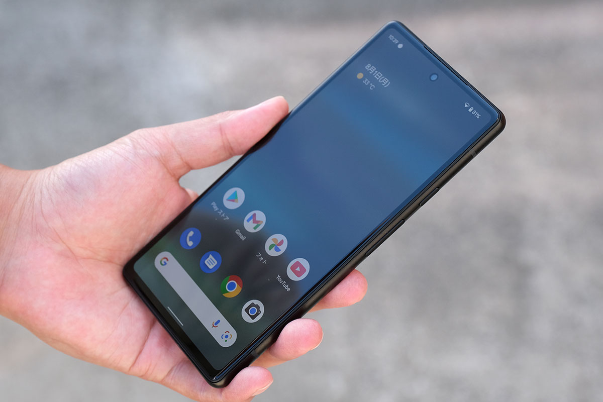 Pixel 6a 正面デザイン