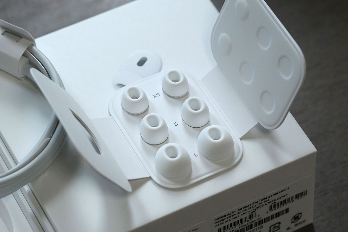 AirPods Pro 2のイヤーチップ