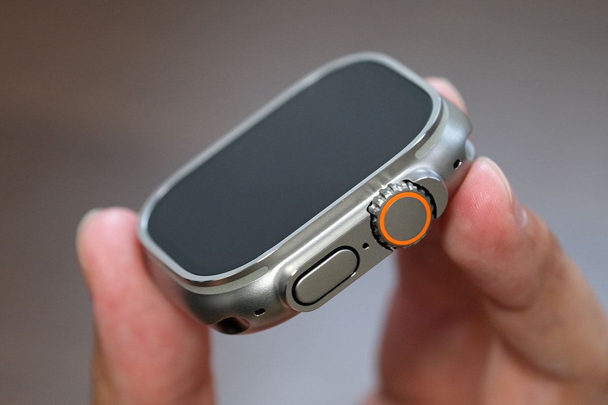 Apple Watch Ultraの竜頭ガード