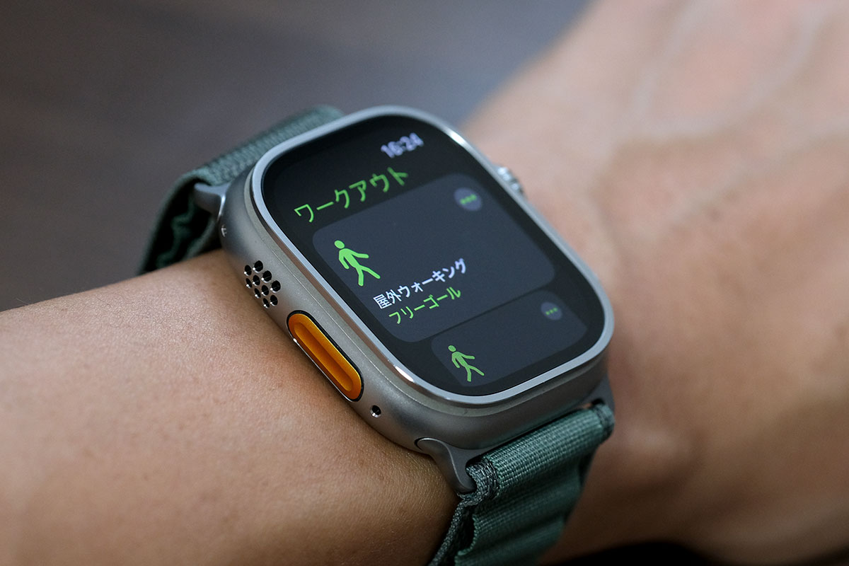 Apple Watch Ultra ワークアウト
