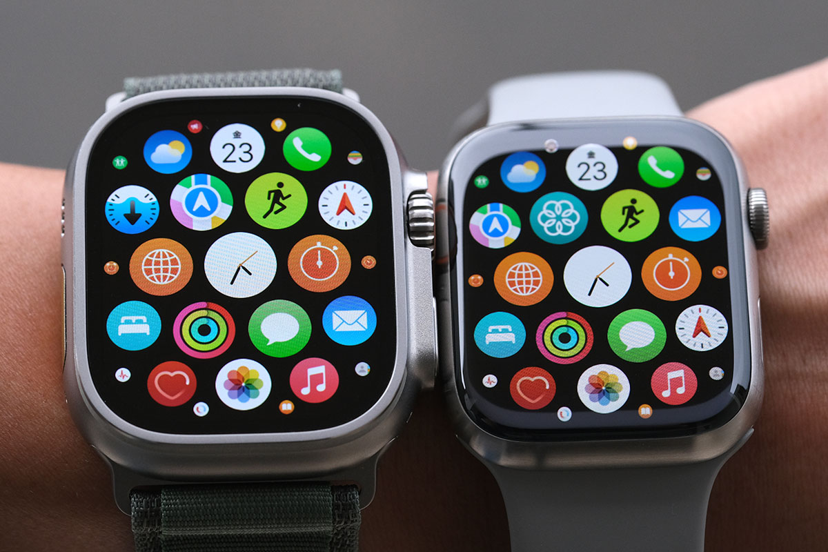 Apple Watch 49mm・45mm 比較